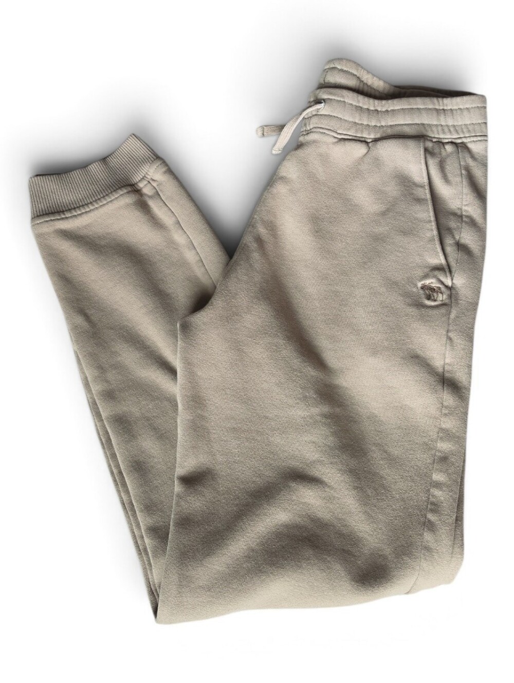 Abercrombie kids Beige Drawstring Jogger Sweatpants-Size 15/16
